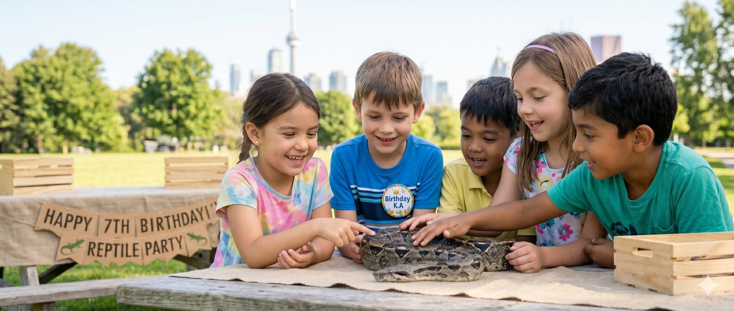 Reptile Birthday Party